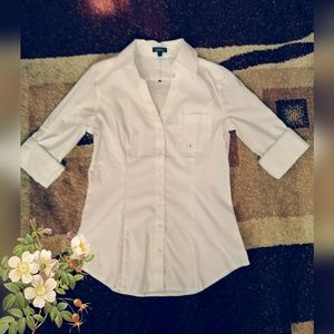 Express Women Long Sleeve Button down
